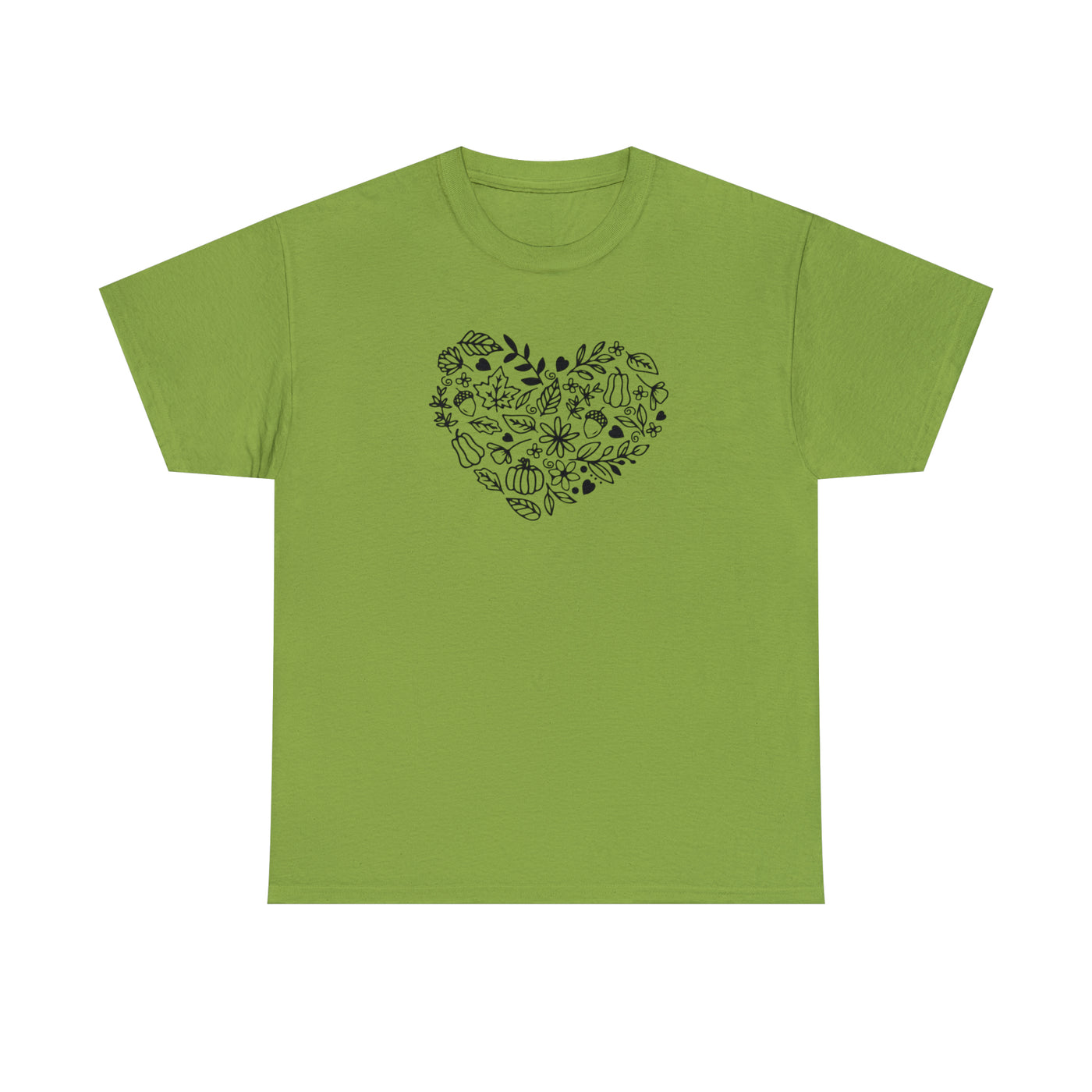 Heart Printed T-Shirts | Unisex Printed Tee | Let's Travel