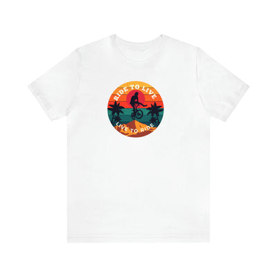Ride to live Unisex Jersey Short Sleeve Tee
