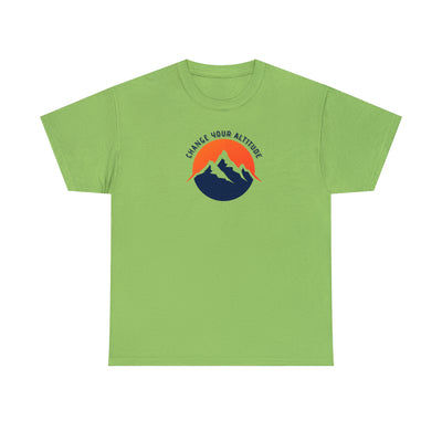 Custom Printed T-Shirts | Camping Heavy Cotton Tee | Let's Travel