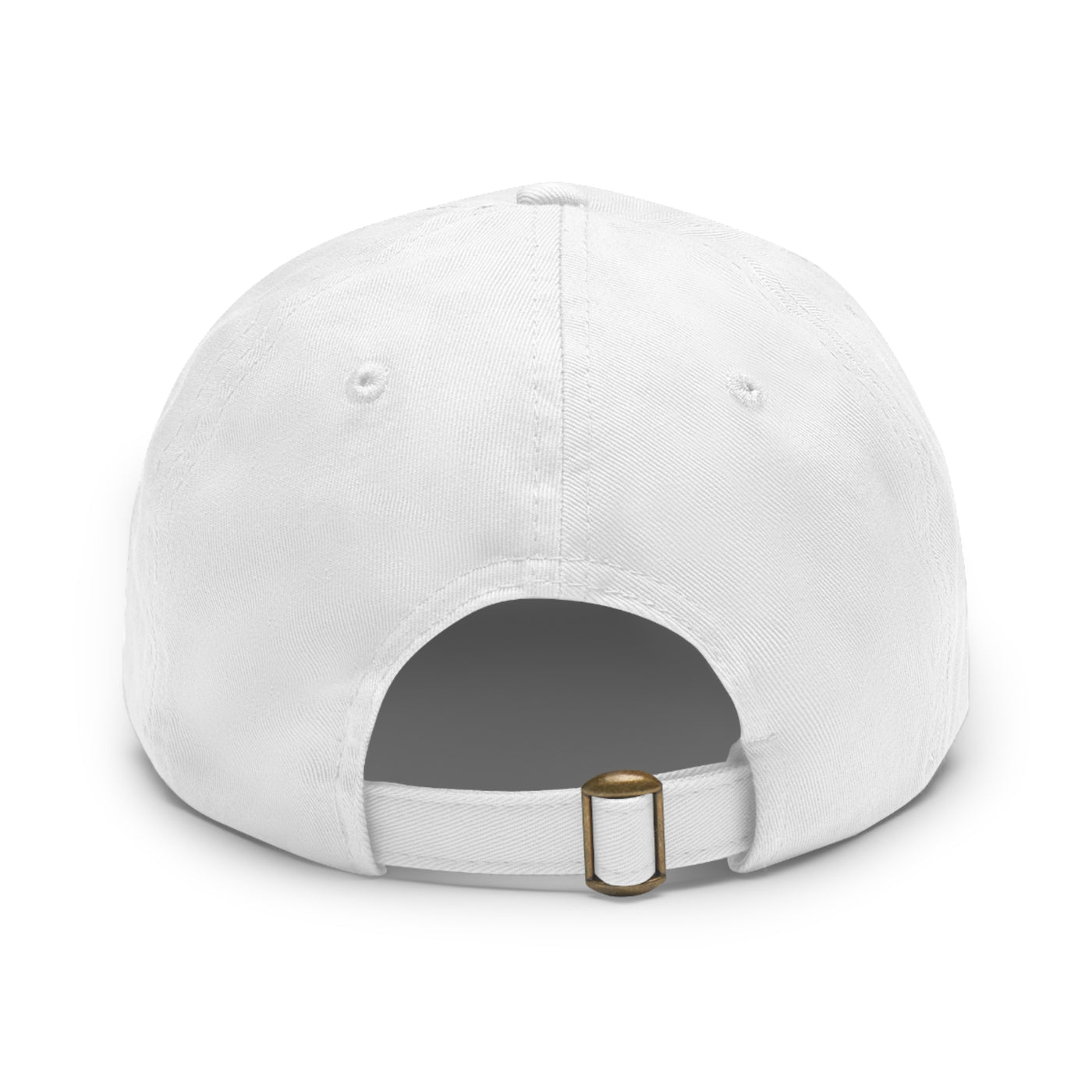 Destination is never a place Hat with Leather Patch (Round)