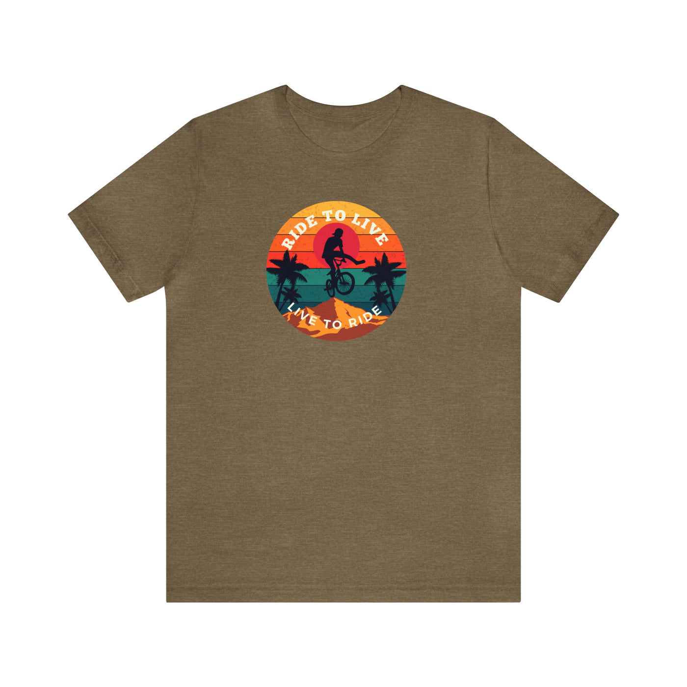 Ride to live Unisex Jersey Short Sleeve Tee