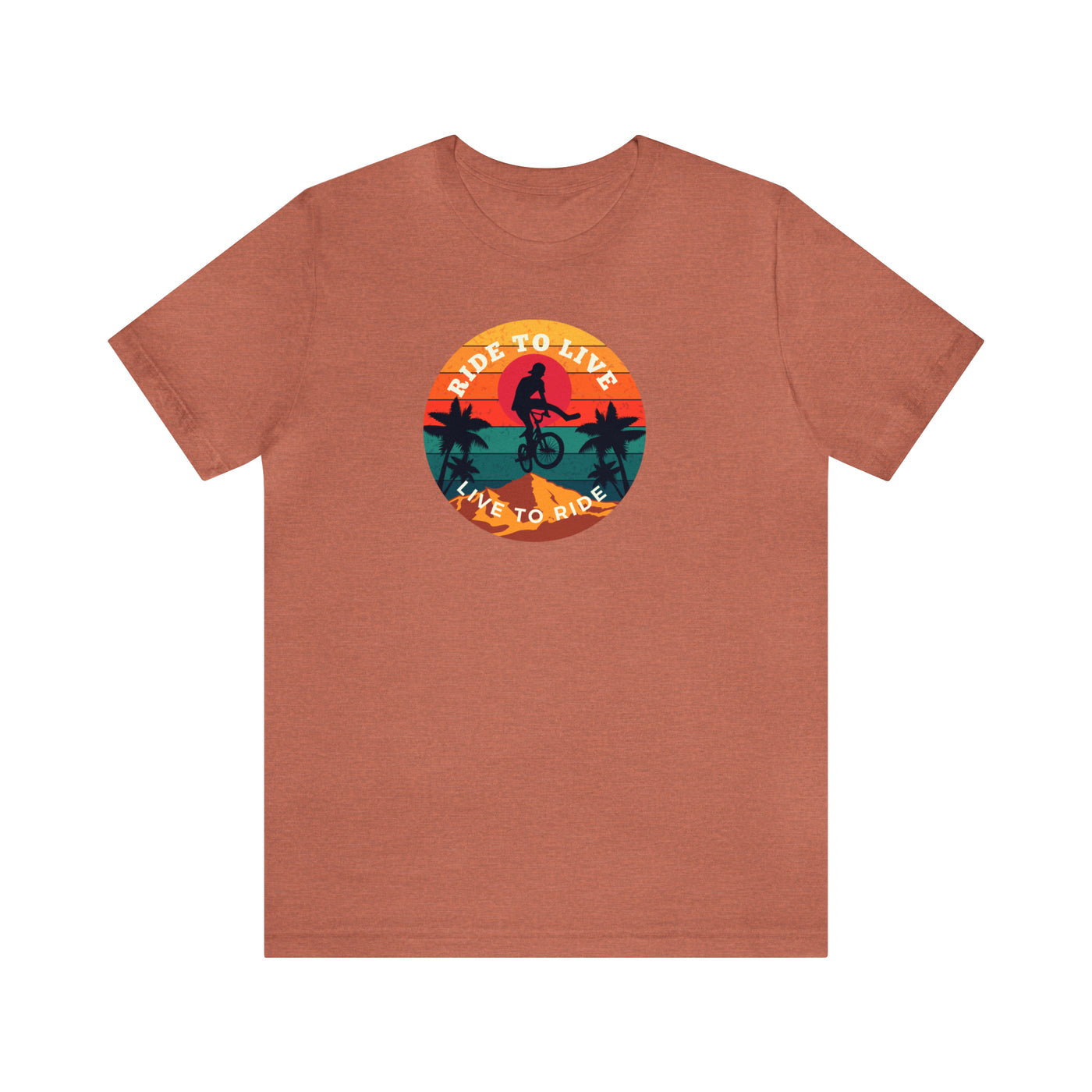 Ride to live Unisex Jersey Short Sleeve Tee