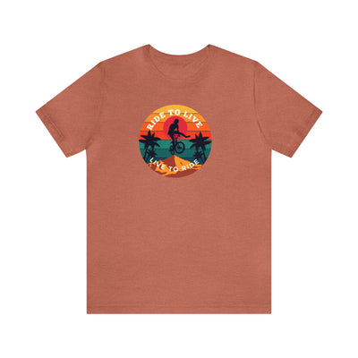 Ride to live Unisex Jersey Short Sleeve Tee
