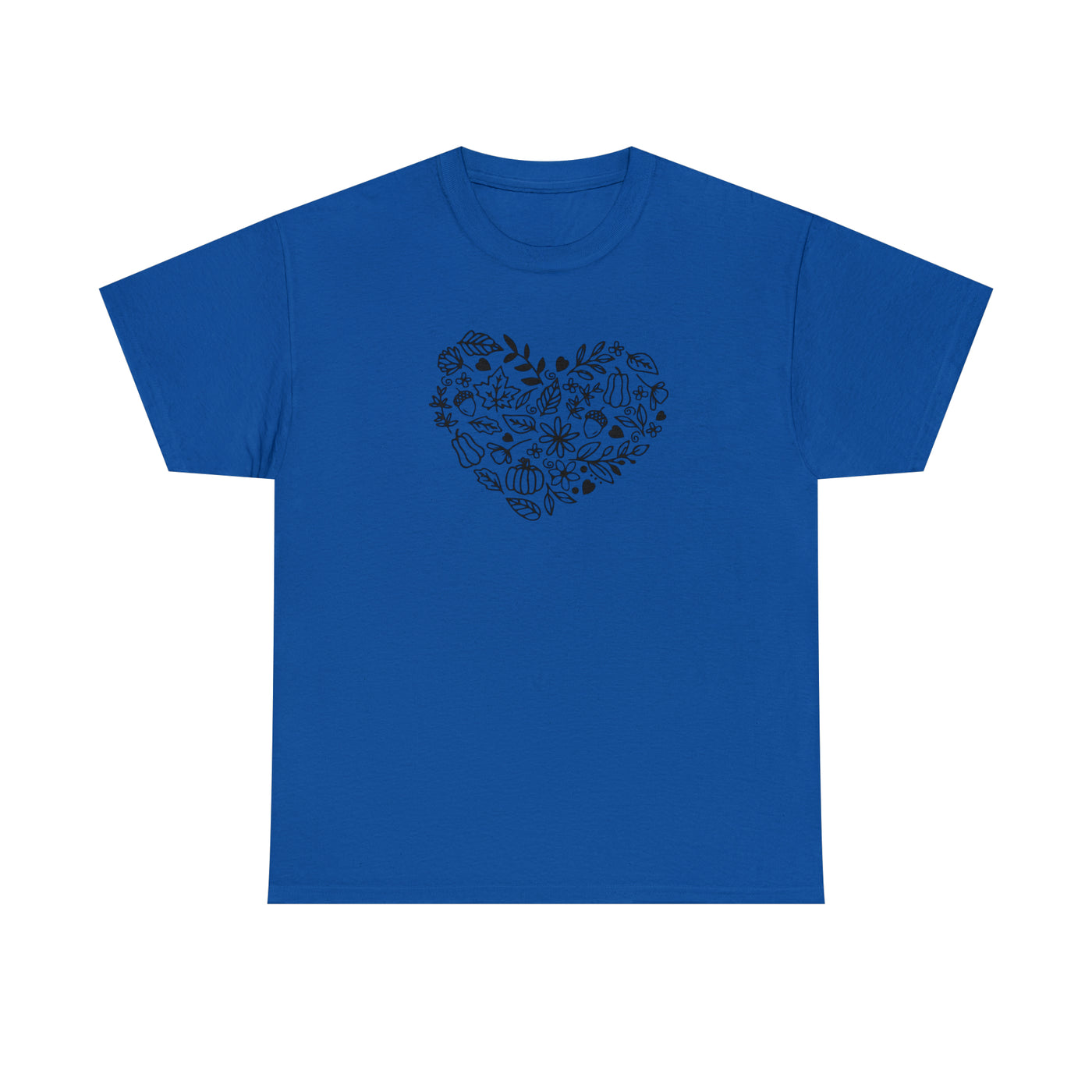 Heart Printed T-Shirts | Unisex Printed Tee | Let's Travel