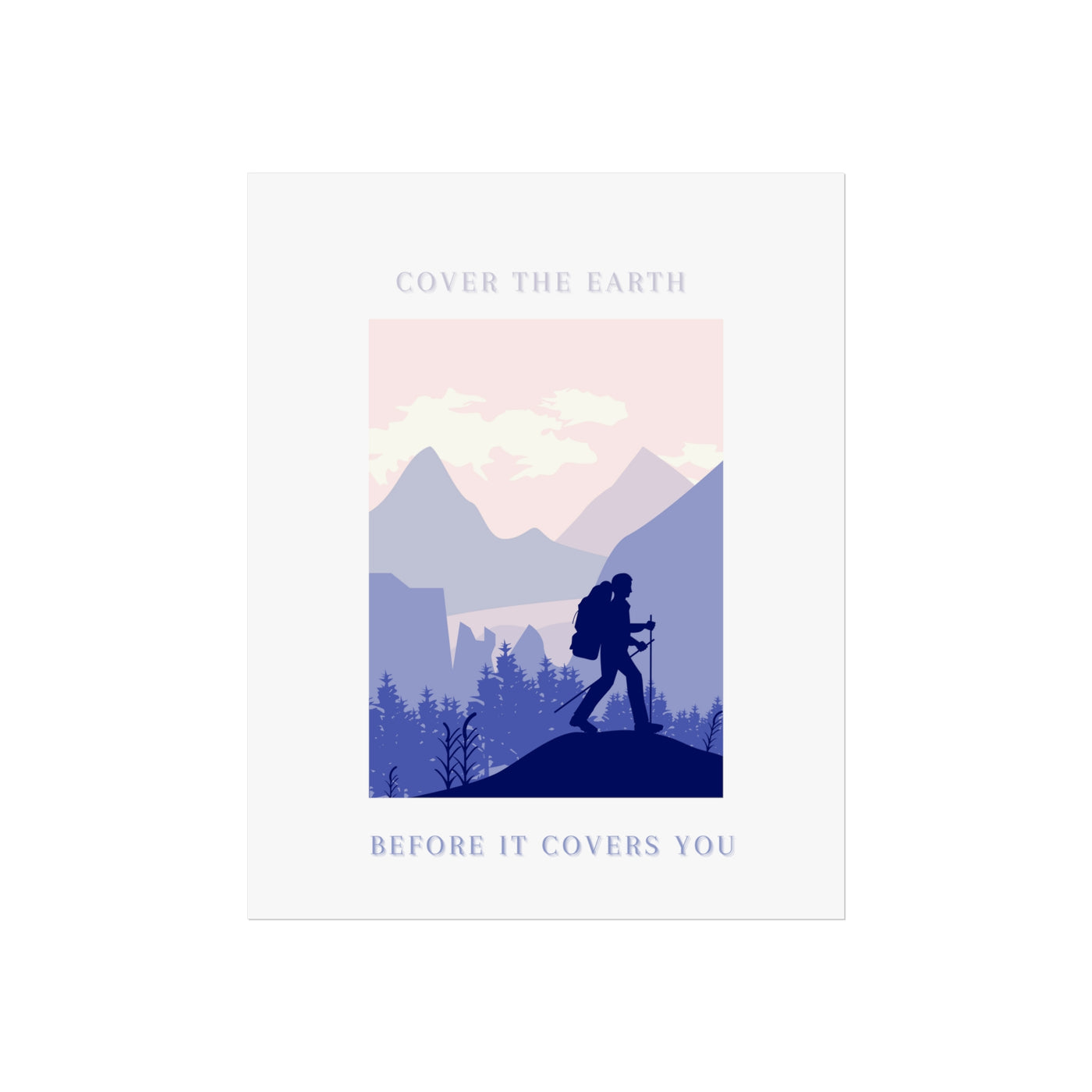 Fine Art Posters | Outdoor Walking Posters | Let's Travel