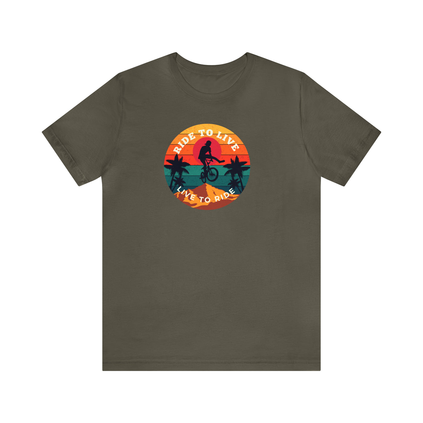 Ride to live Unisex Jersey Short Sleeve Tee