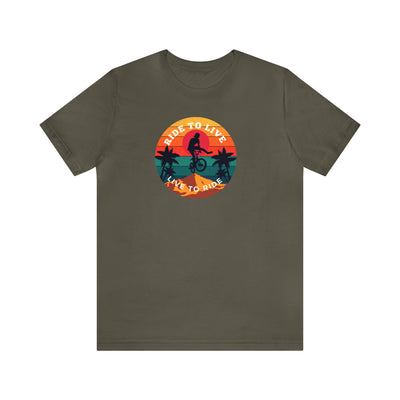 Ride to live Unisex Jersey Short Sleeve Tee