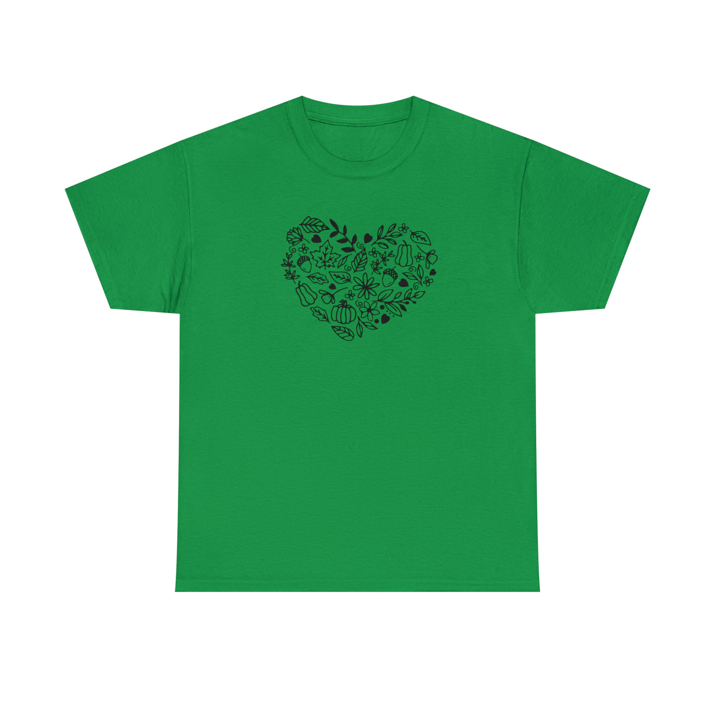 Heart Printed T-Shirts | Unisex Printed Tee | Let's Travel