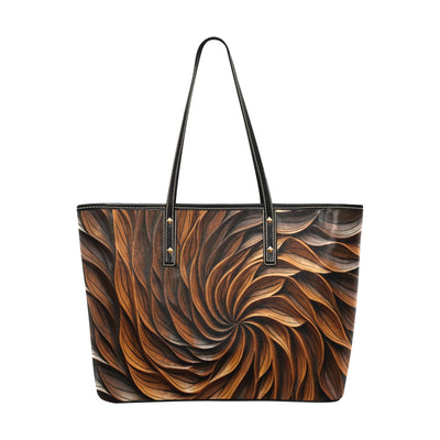 Leather Tote Bag | Feather Tote Bag | Let's Travel